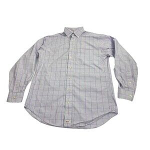 Vineyard Vines Murray Shirt Long Sleeve Purple Blue by Shep & Ian Men’s Size S